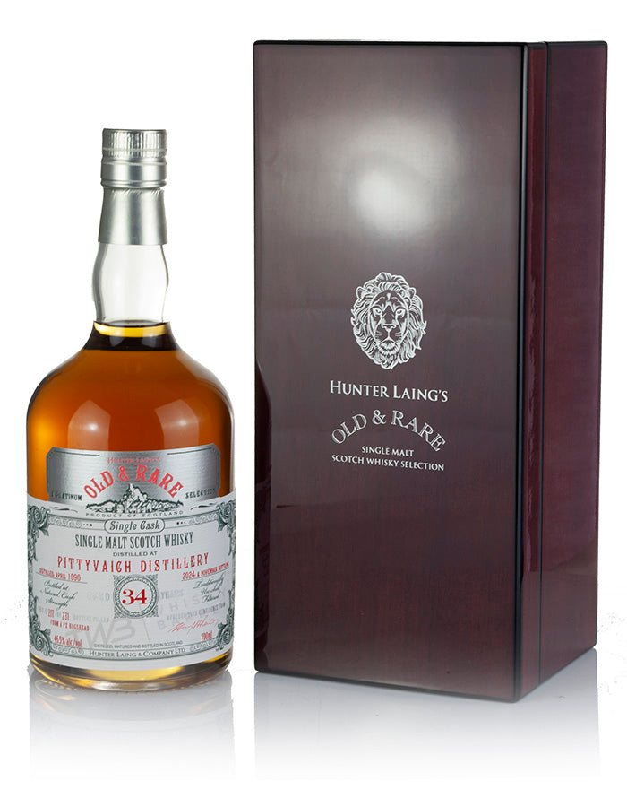 Pittyvaich 34 Year Old 1990 Old & Rare Platinum