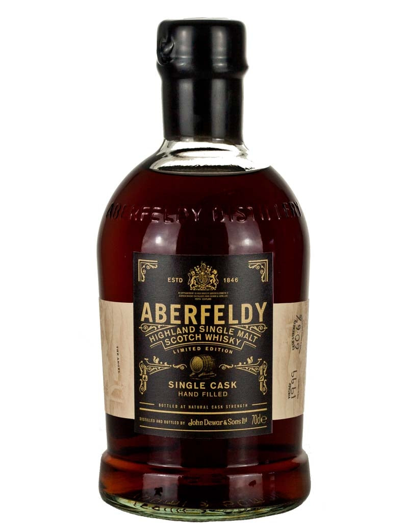 Aberfeldy 1999 Hand Filled Single Cask