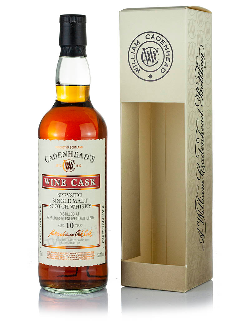 Aberlour 10 Year Old 2011 Cadenhead's Wine Cask