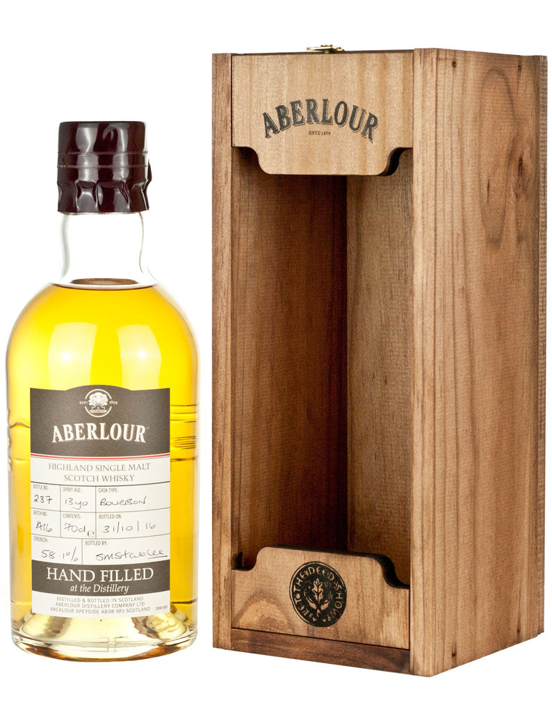 Aberlour 13 Year Old Hand Filled Batch #A16 Bourbon