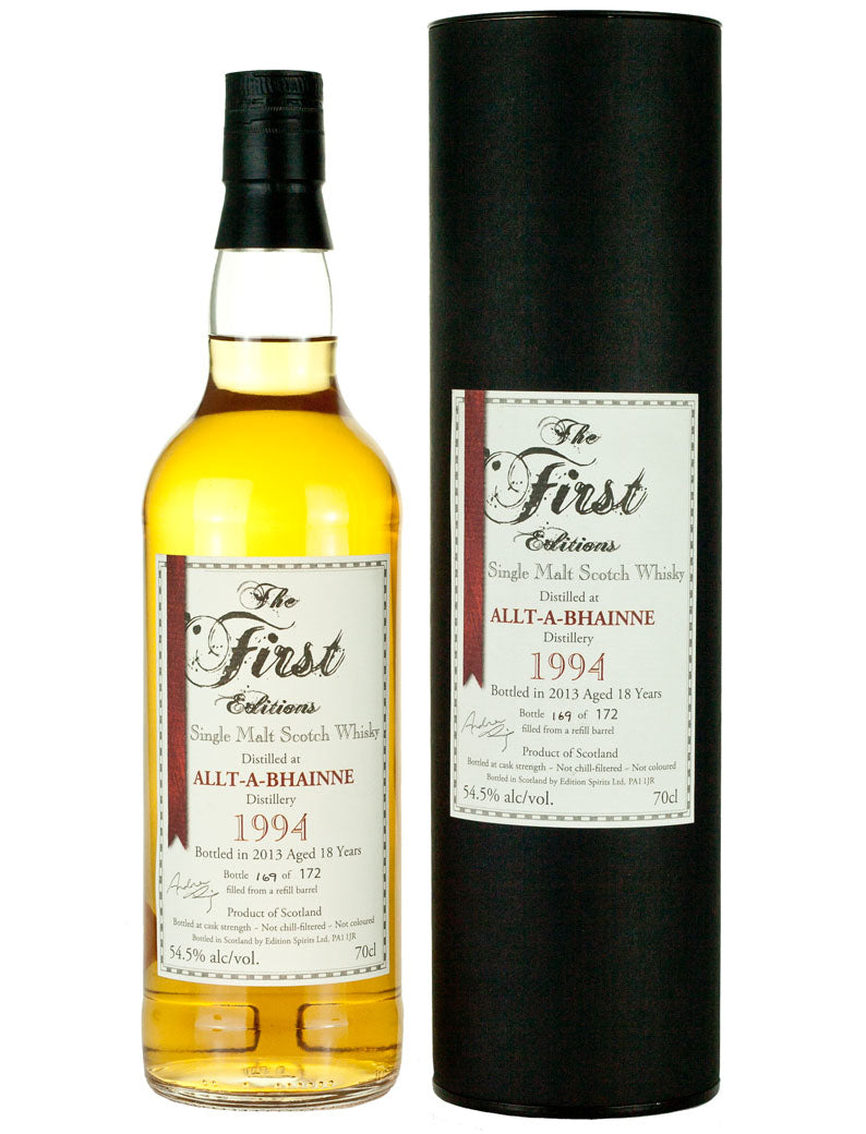 Allt-a-Bhainne 18 Year Old 1994 First Editions