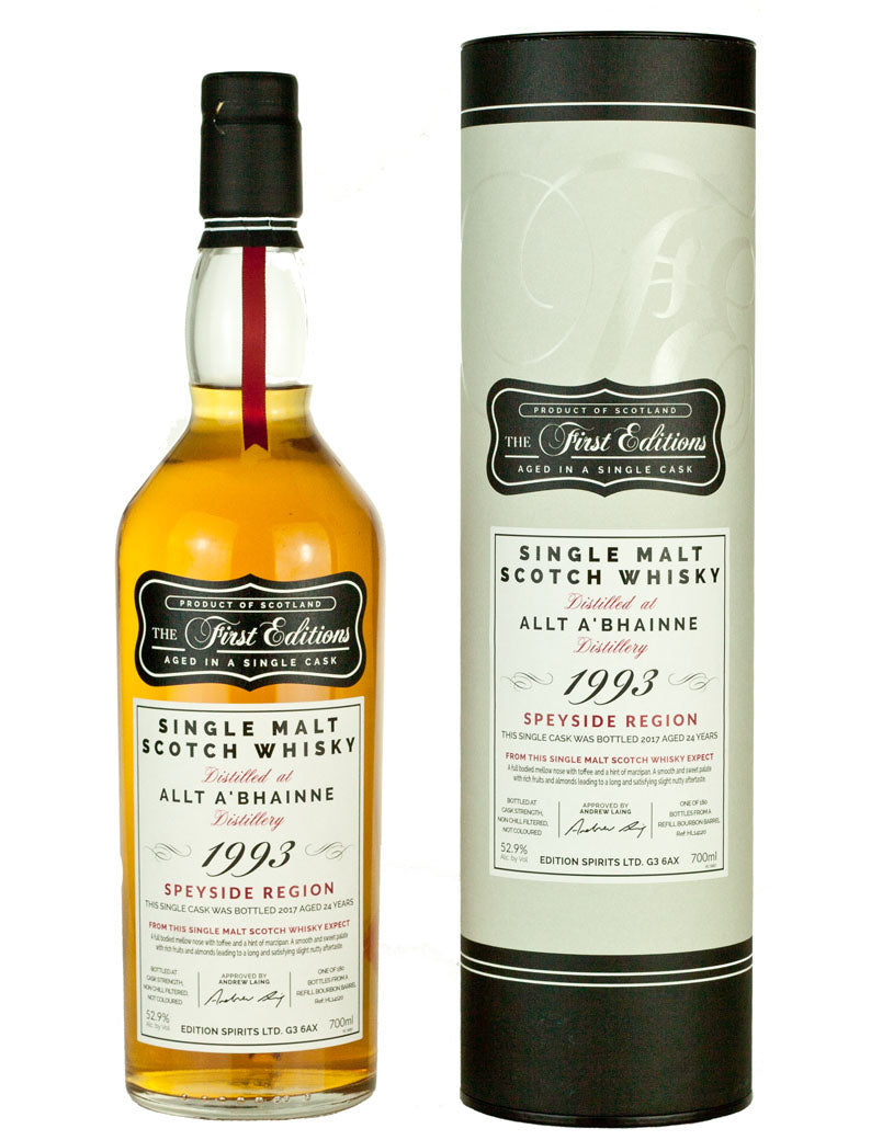 Allt-a-Bhainne 24 Year Old 1993 First Editions