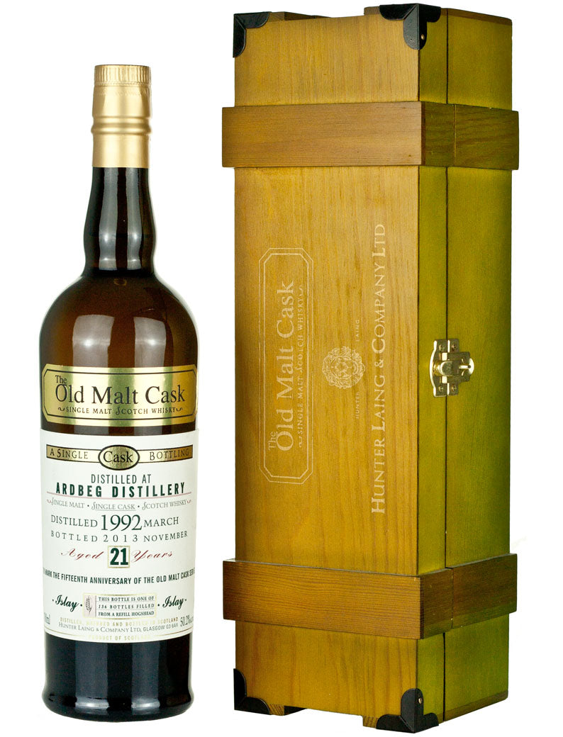 Ardbeg 21 Year Old 1992 Old Malt Cask 15th Anniversary