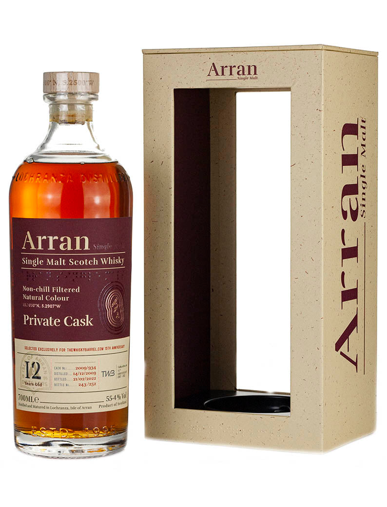 Arran 12 Year Old 2009 TWB 15th Anniversary