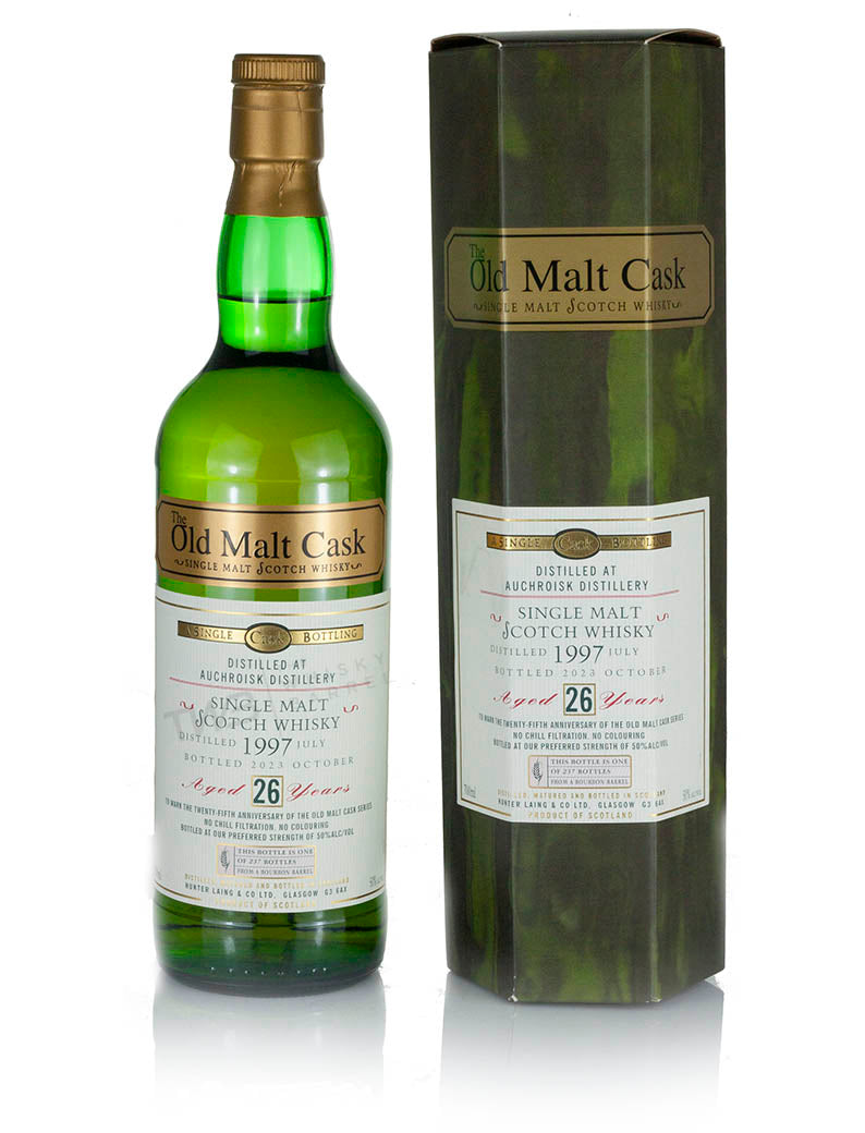 Auchroisk 26 Year Old 1997 Old Malt Cask 25th Anniversary