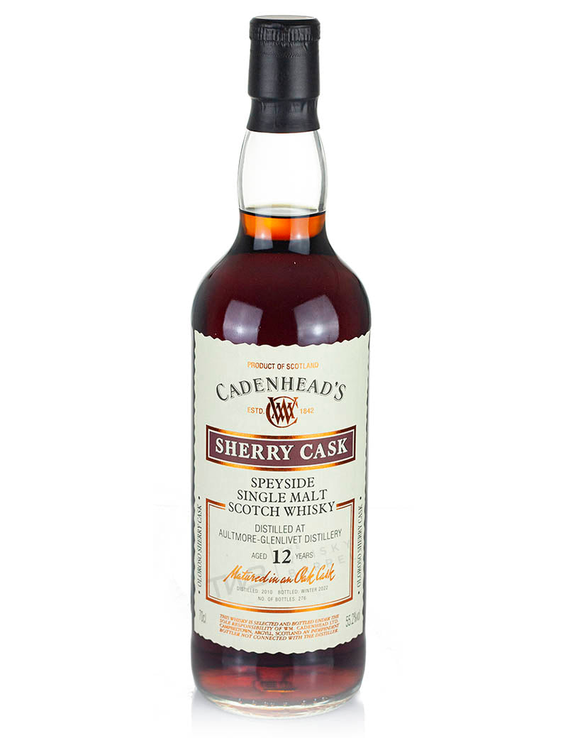 Aultmore 12 Year Old 2010 Cadenhead's Sherry Cask