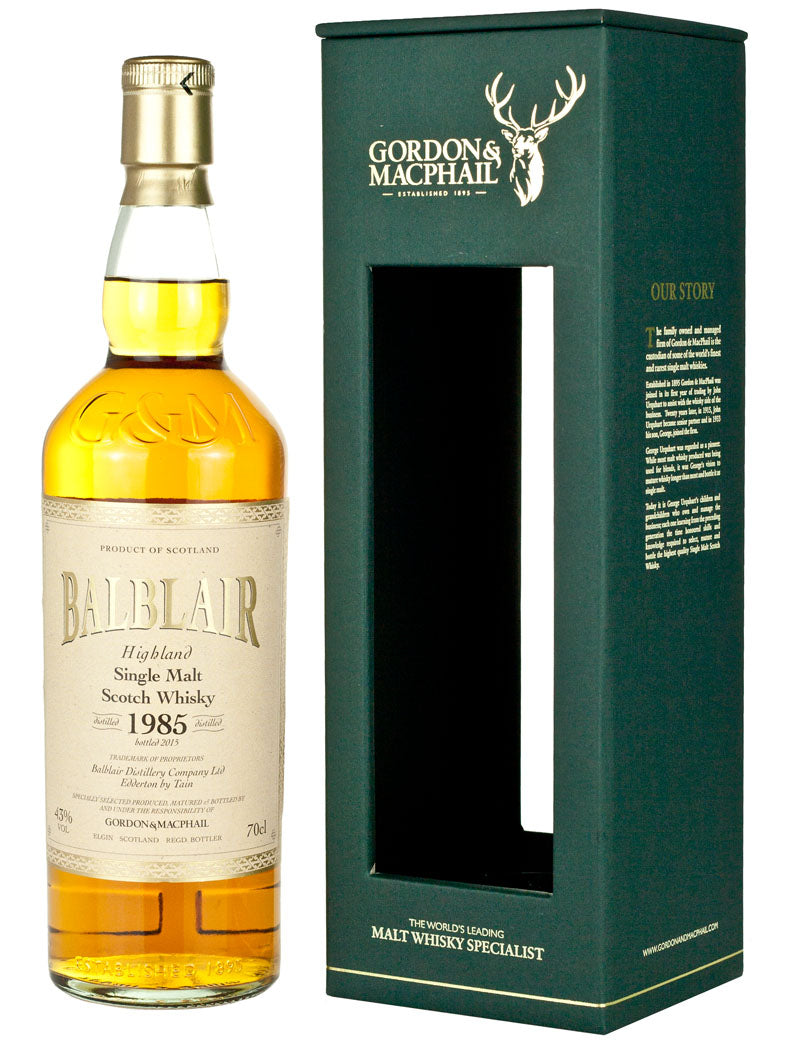 Balblair 1985 Gordon & MacPhail