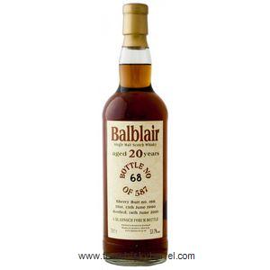 Balblair 20 Year Old Single Cask #166