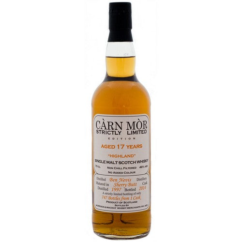 Ben Nevis 17 Year Old 1997 Carn Mor Strictly