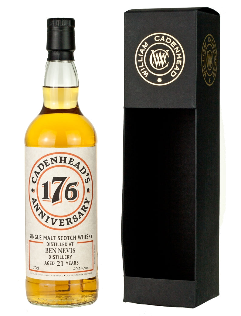 Ben Nevis 21 Year Old 1996 Cadenhead's 176th Anniversary