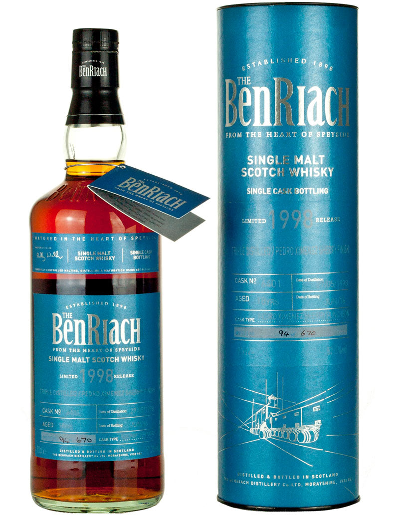 Benriach 18 Year Old Batch 13 Cask #6401