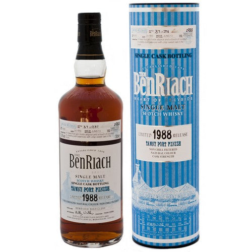 Benriach 24 Year Old Batch 10 Cask #4000