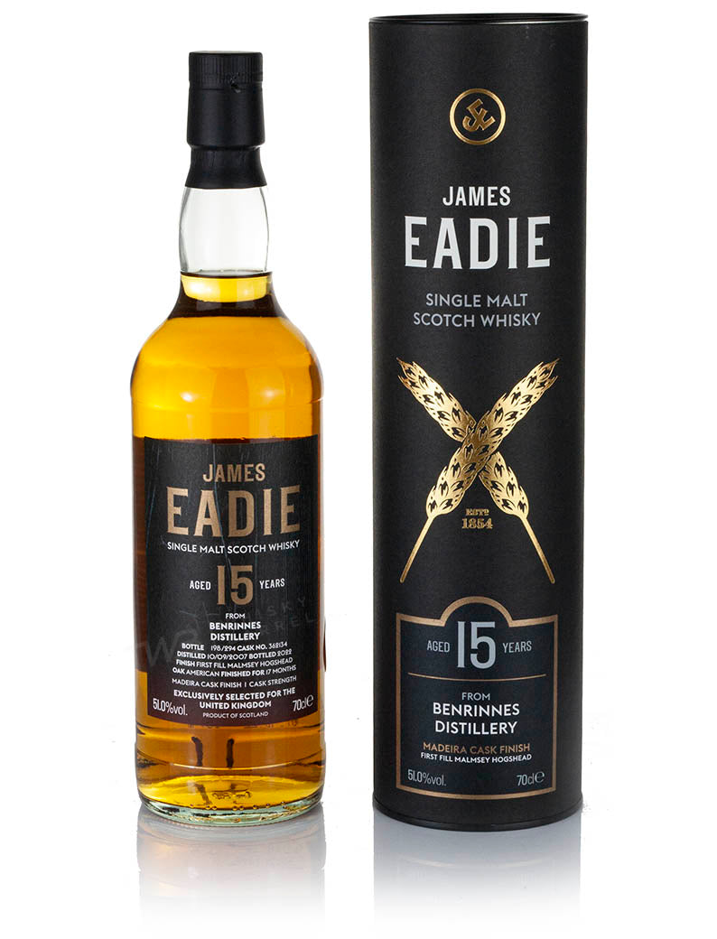 Benrinnes 15 Year Old 2007 James Eadie UK Exclusive