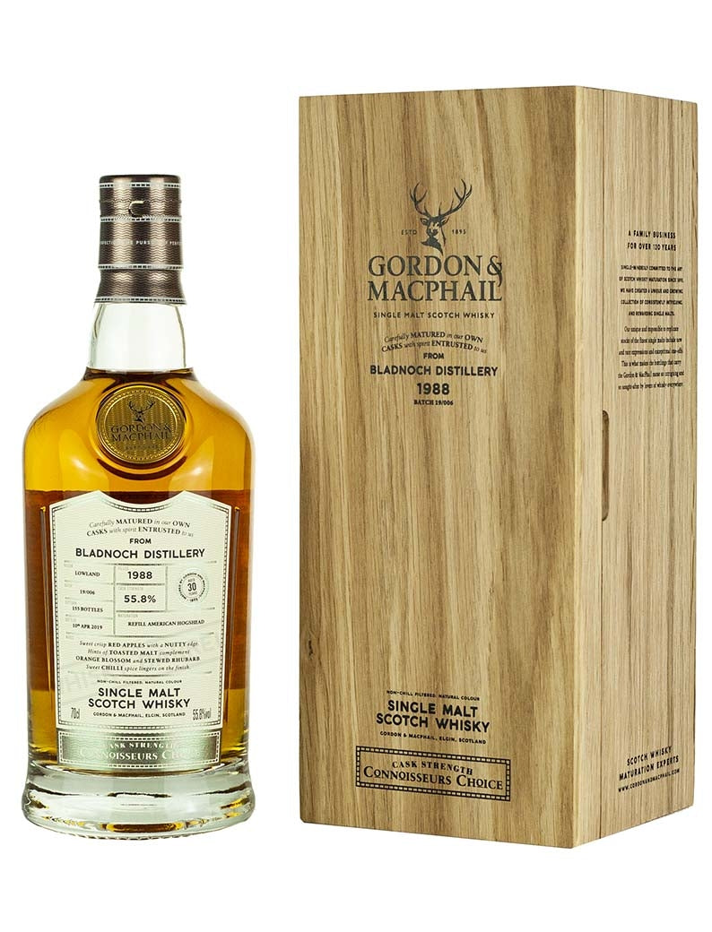 Bladnoch 30 Year Old 1988 Connoisseurs Choice