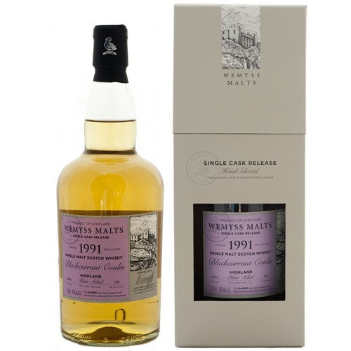 Blair Athol 1991 Wemyss Blackcurrant Coulis