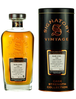 Blair Athol 28 Year Old 1988 Signatory Cask Strength