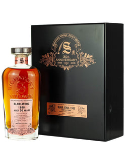 Blair Athol 30 Year Old 1988 Signatory 30th Anniversary