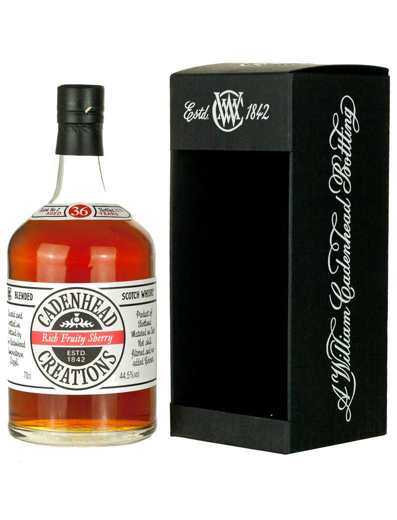 Blended Scotch 36 Year Old Cadenhead's Creations