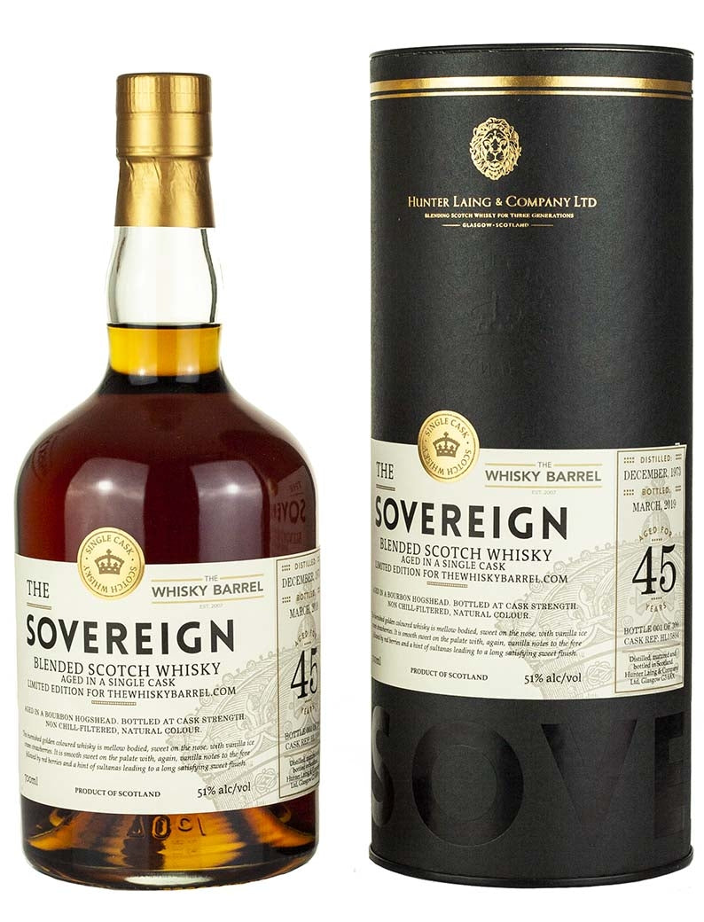 Blended Scotch 45 Year Old 1973 Sovereign Exclusive