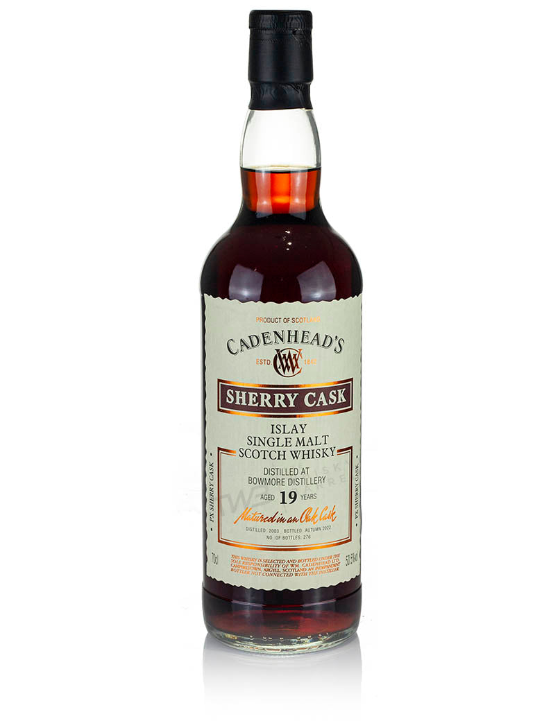 Bowmore 19 Year Old 2003 Cadenhead's Sherry Cask