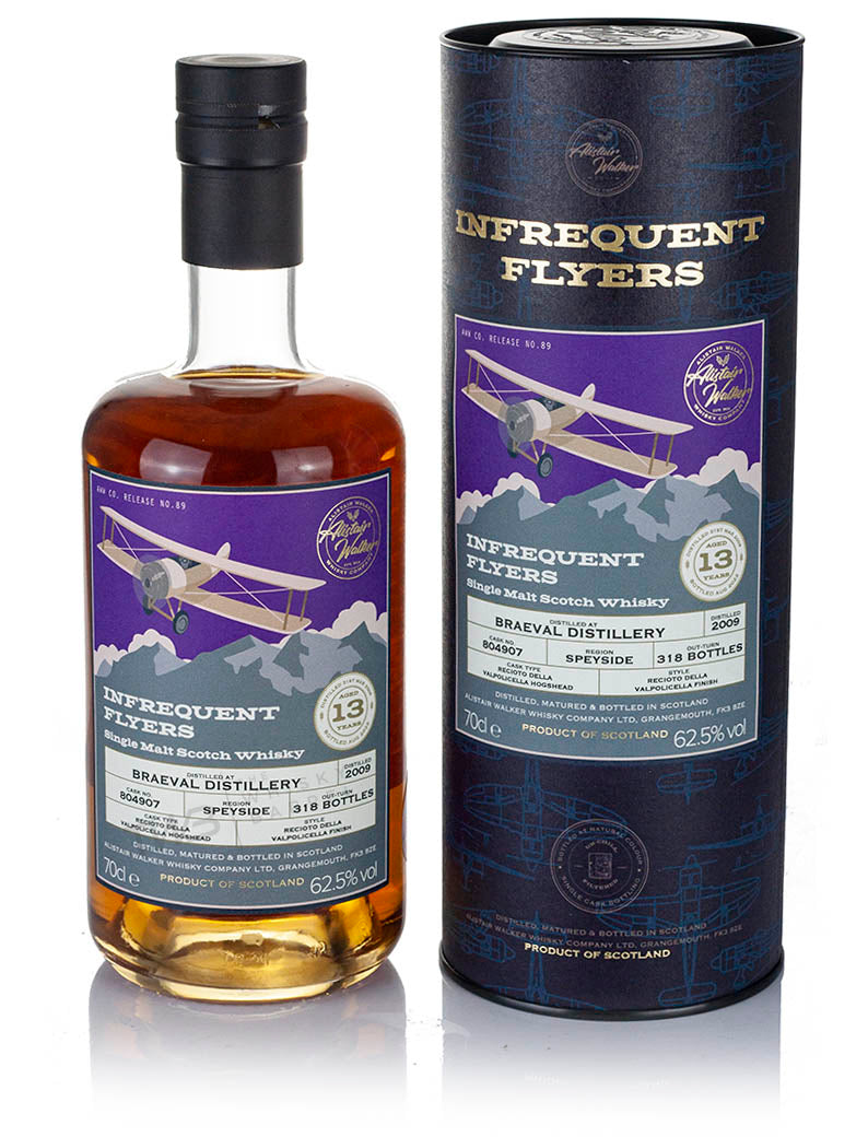 Braeval (Braes of Glenlivet) 13 Year Old 2009 Infrequent Flyers