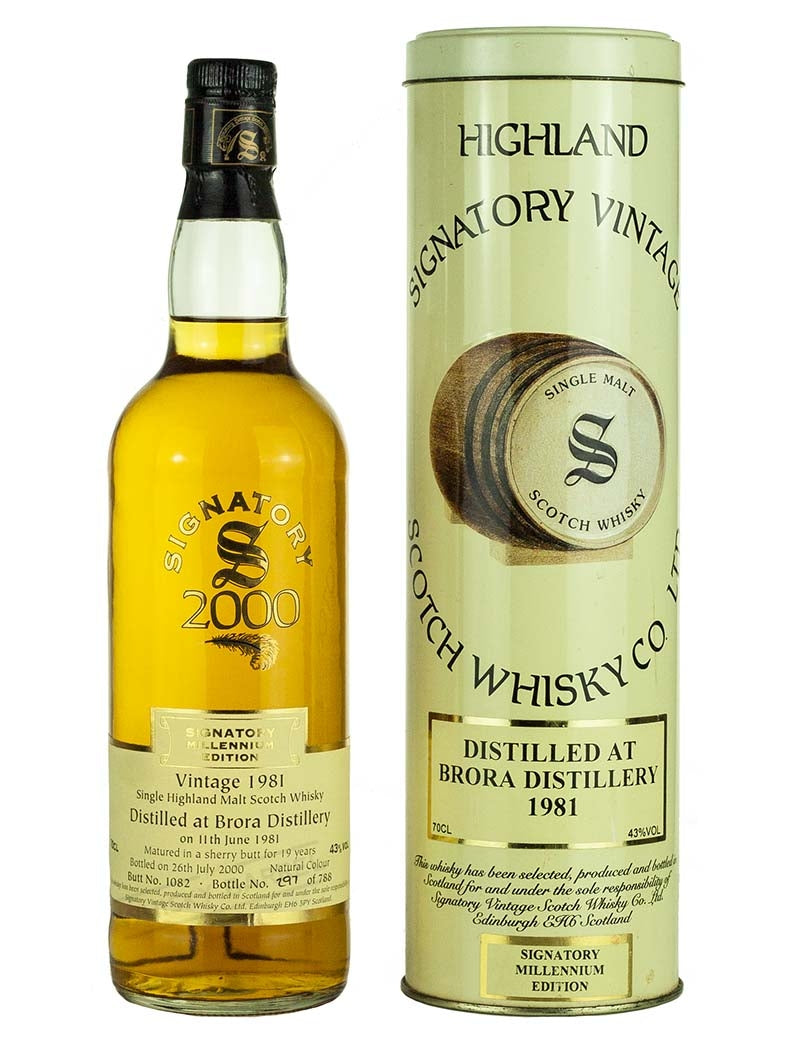 Brora 19 Year Old 2000 Signatory Highland