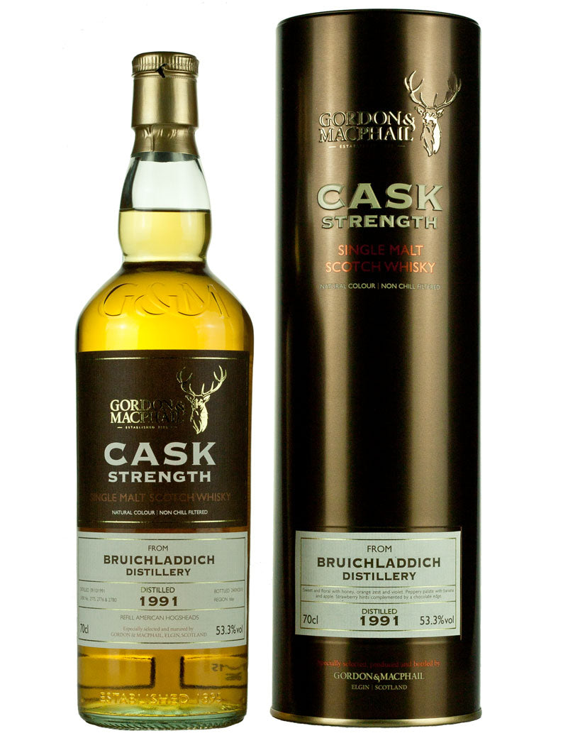 Bruichladdich 23 Year Old 1991 Cask Strength