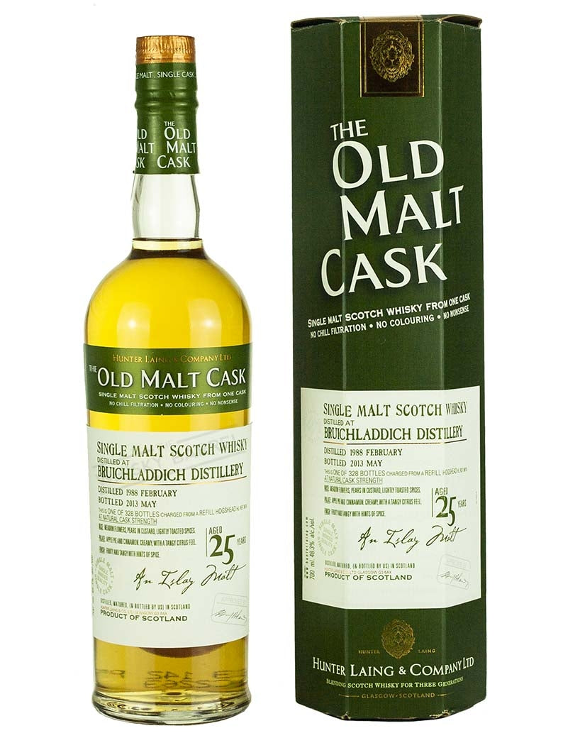 Bruichladdich 25 Year Old 1988 Old Malt Cask