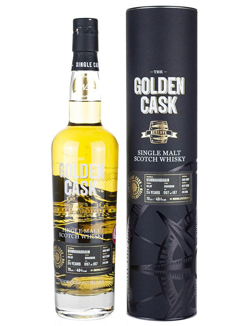 Bunnahabhain 24 Year Old 1997 The Golden Cask Exclusive