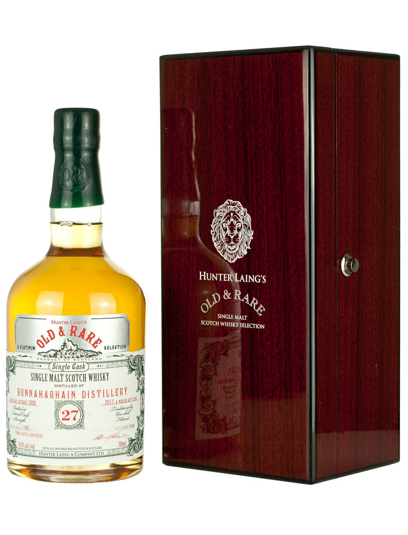 Bunnahabhain 27 Year Old 1989 Old & Rare