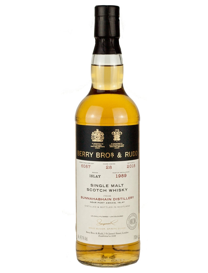 Bunnahabhain 28 Year Old 1989 Berry Bros