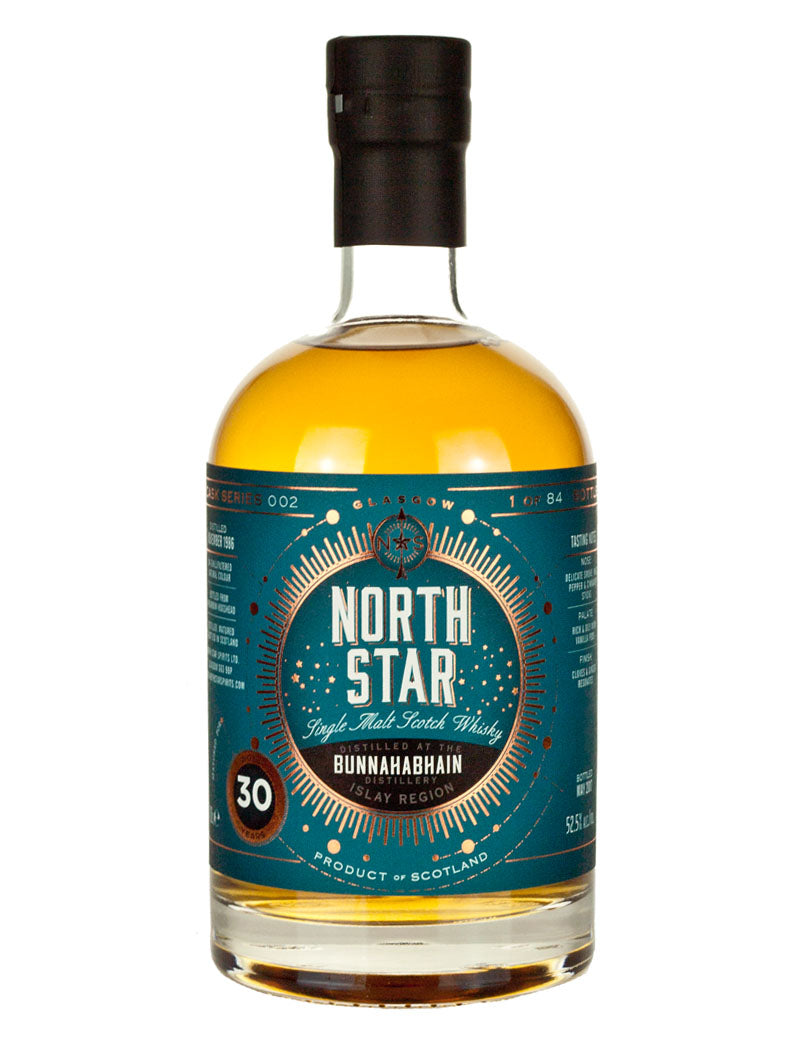 Bunnahabhain 30 Year Old 1986 North Star Spirits