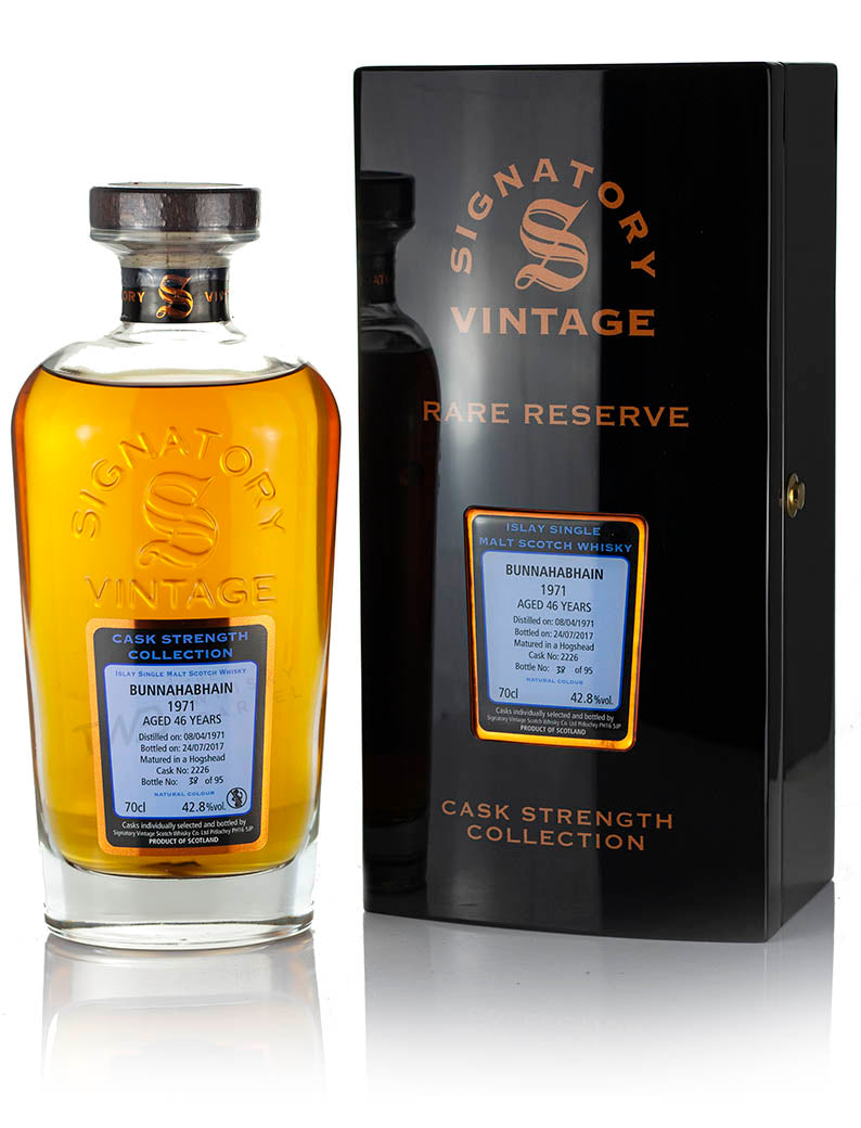 Bunnahabhain 46 Year Old 1971 Signatory Rare Reserve