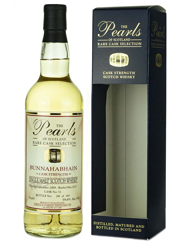 Bunnahabhain 7 Year Old 2009 Pearls Of Scotland