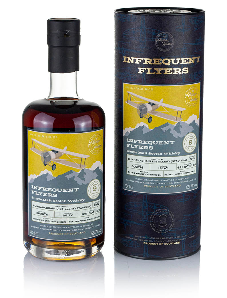 Bunnahabhain Staoisha 9 Year Old 2013 Infrequent Flyers (2023)