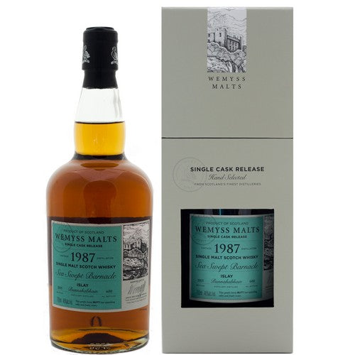 Bunnahabhain 1987 Wemyss Sea Swept Barnacle