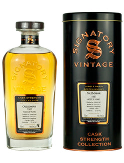 Caledonian 30 Year Old 1987 Signatory Cask Strength