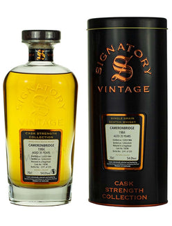 Cameronbridge 35 Year Old 1984 Signatory Cask Strength