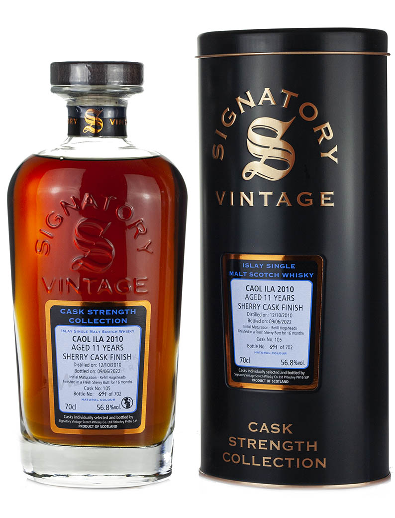 Caol Ila 11 Year Old 2010 Signatory Cask Strength