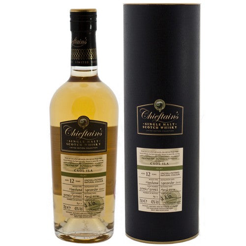 Caol Ila 12 Year Old 2001 Chieftain's