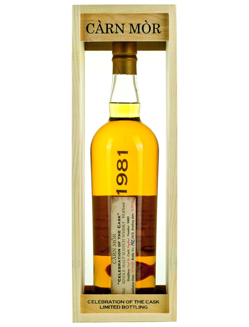 Caol Ila 34 Year Old 1981 Carn Mor Celebration