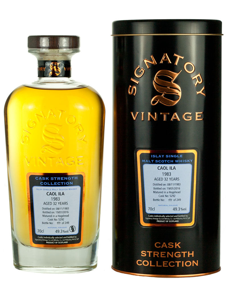 Caol Ila 32 Year Old 1983 Signatory