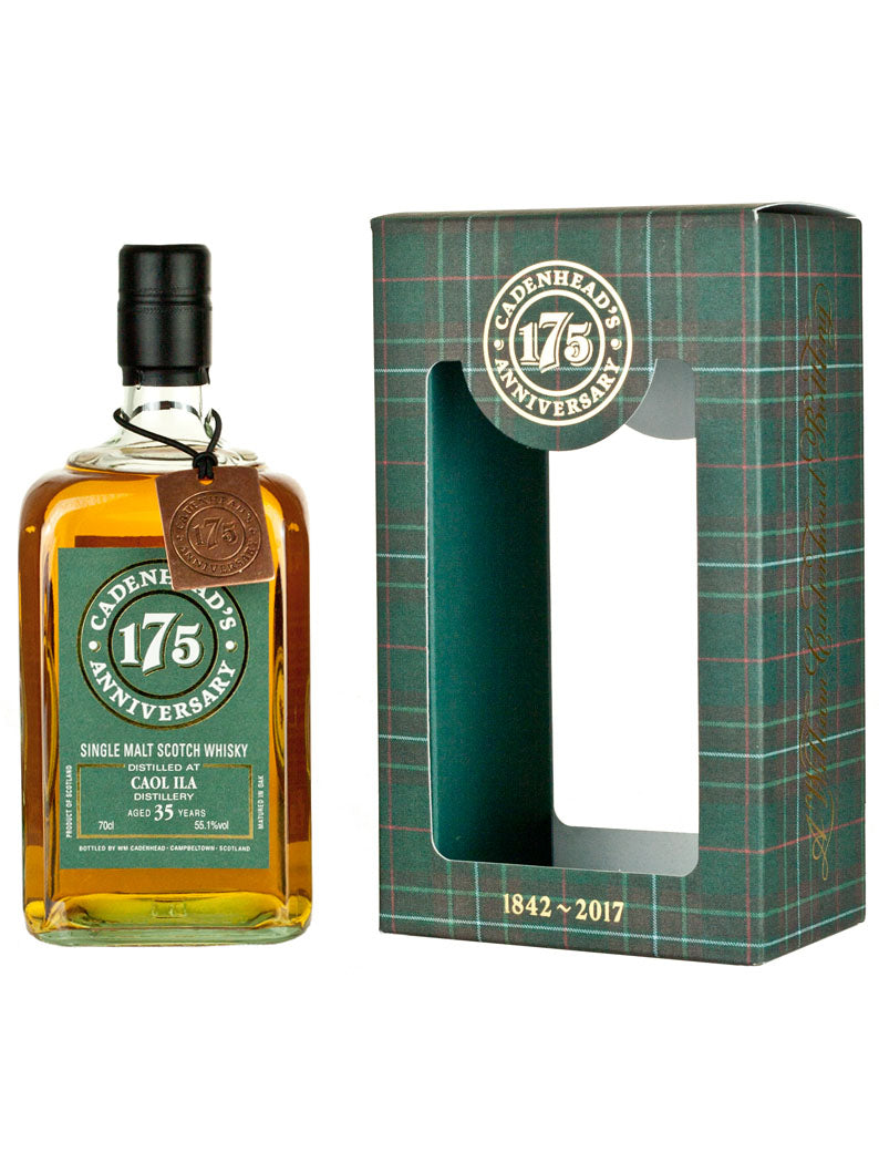 Caol Ila 35 Year Old 1982 Cadenhead's 175th Anniversary