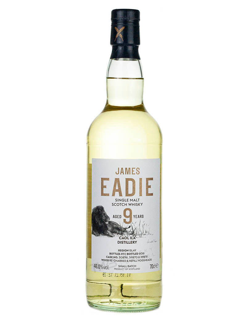 Caol Ila 9 Year Old James Eadie The Black Lion