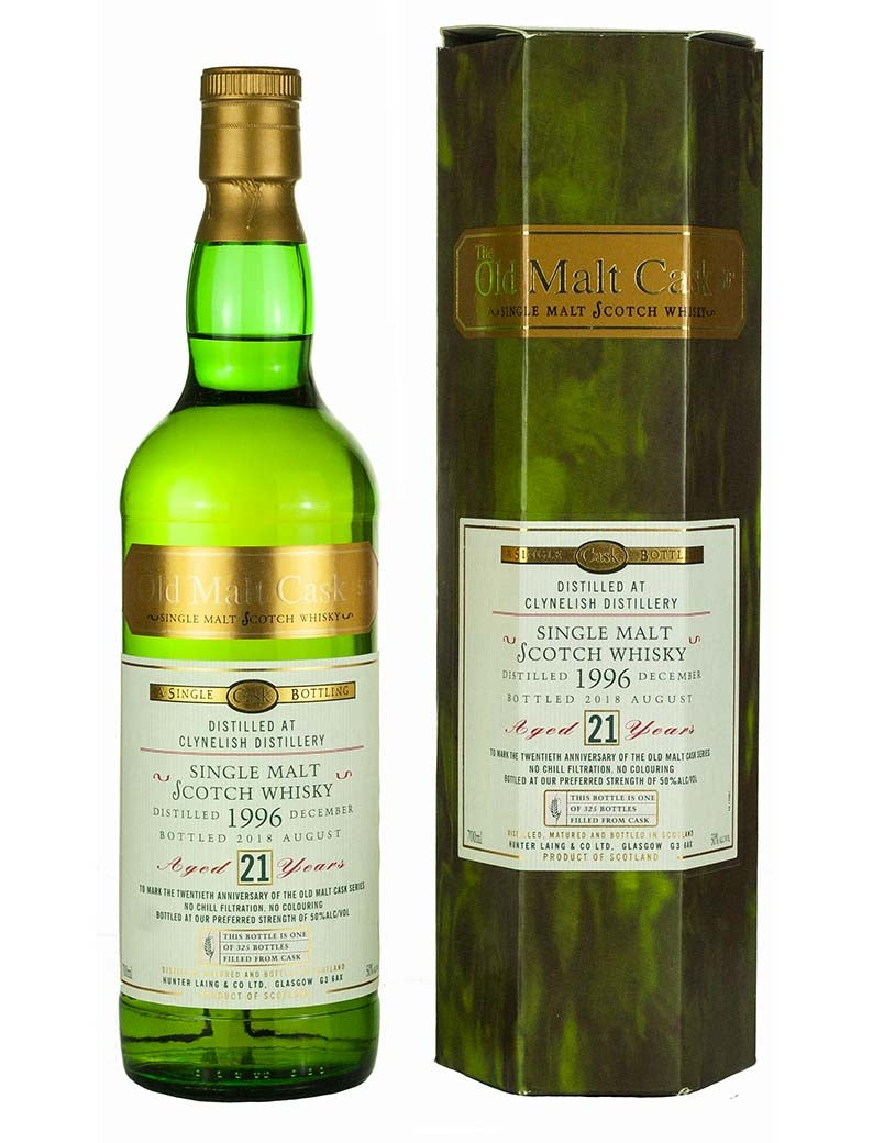 Clynelish 21 Year Old 1996 Old Malt Cask 20th Anniversary