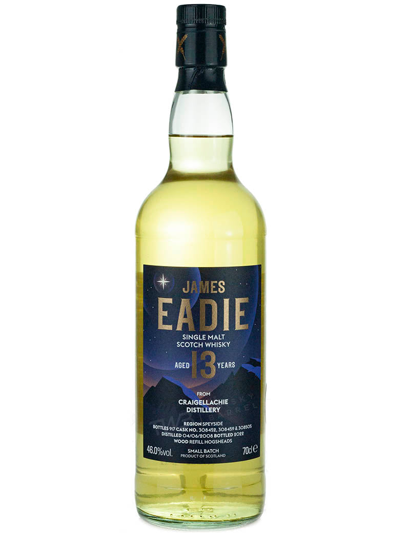 Craigellachie 13 Year Old 2008 James Eadie The New Star