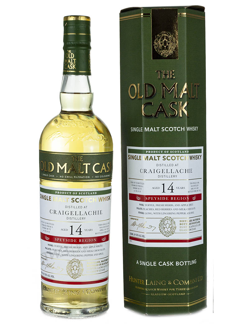 Craigellachie 14 Year Old 2007 Old Malt Cask