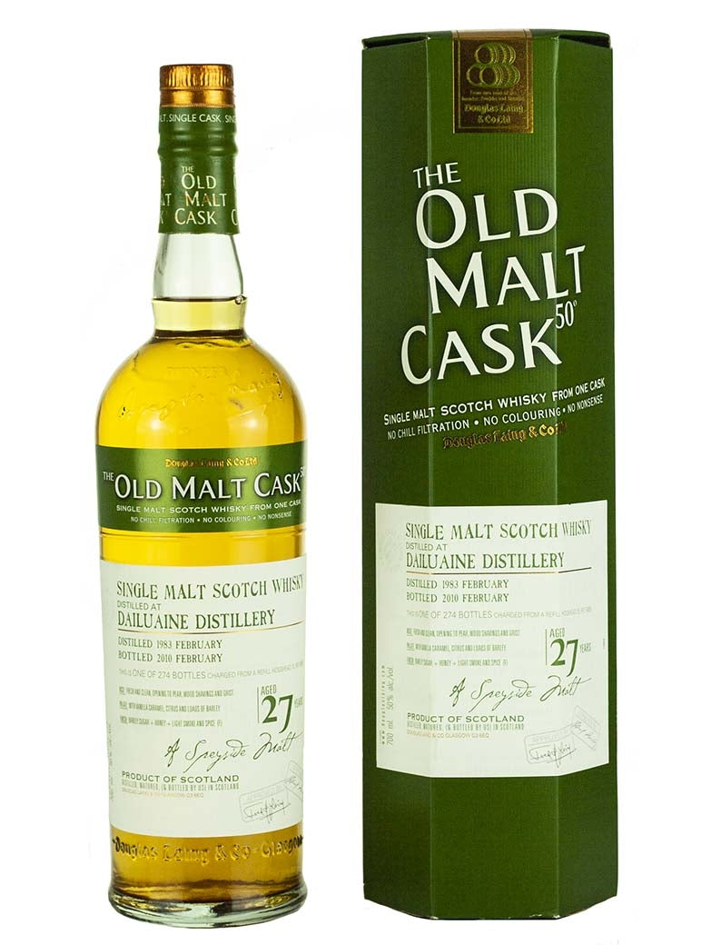 Dailuaine 27 Year Old 1983 Old Malt Cask