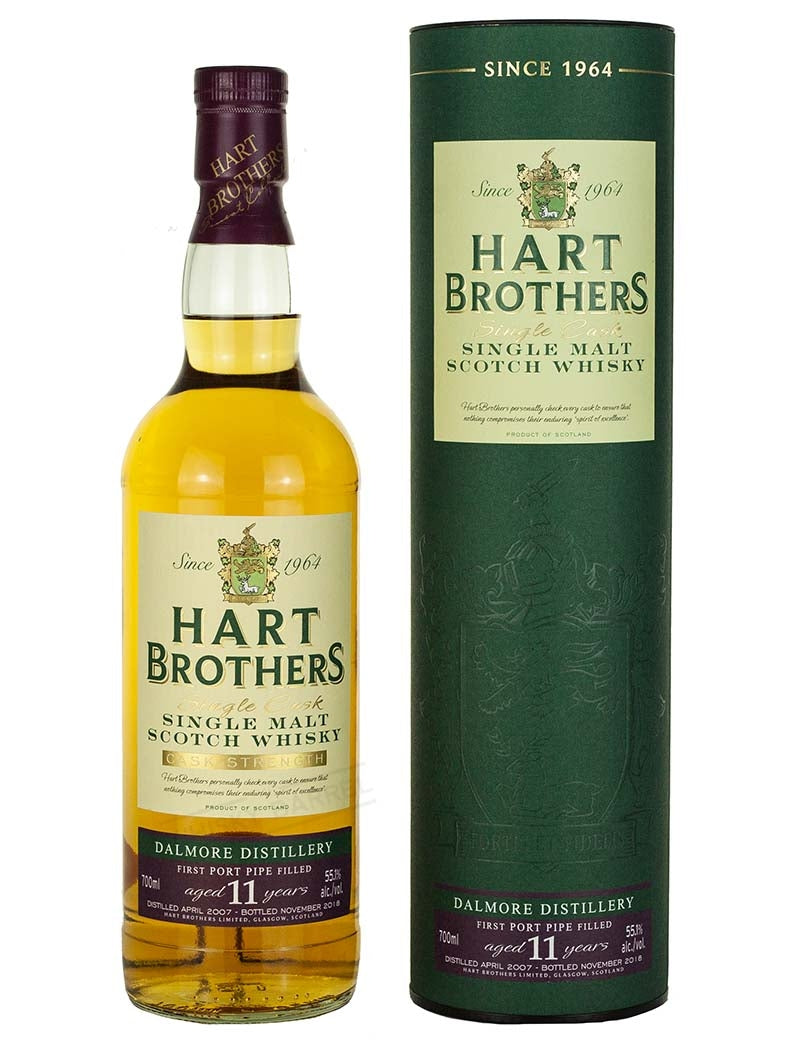 Dalmore 11 Year Old 2007 Hart Brothers Port Pipe