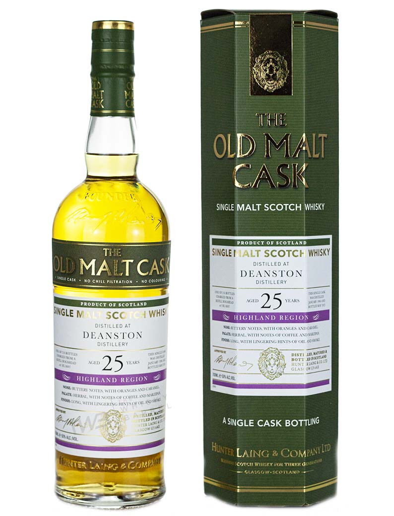 Deanston 25 Year Old 1996 Old Malt Cask